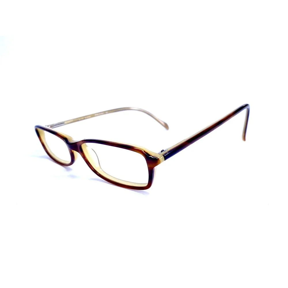 Kate Spade Brown Beige Tortoise Rectangular Glasses Italy Edie 0FS5 50 15 135